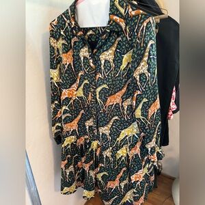 J. Crew Limited Edition Giraffe Print Dress